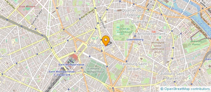 localisation de l'entreprise CLUB LULU à PARIS