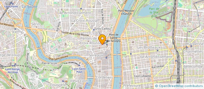 localisation de l'entreprise CLUB LYCORN à LYON