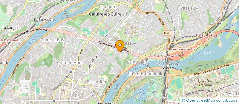 localisation de l'entreprise CLUB LYONNAIS CHIFFRES LETTRES à LYON