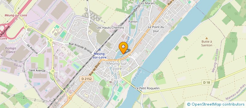 localisation de l'entreprise CLUB MAGDUNOIS D'AERO MODELISME à MEUNG-SUR-LOIRE