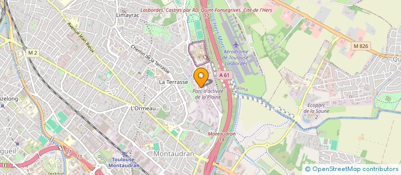 localisation de l'entreprise CLUB MANAGEMENT ET RESSOURCES HUMAINES GRAND SUD-OUEST à TOULOUSE