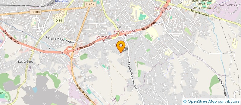 localisation de l'entreprise CLUB MAQUETTISTE TARNAIS à ALBI