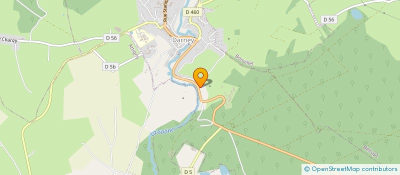 localisation de l'entreprise CLUB MARCHEURS DE L' AMITIE  DARNEY