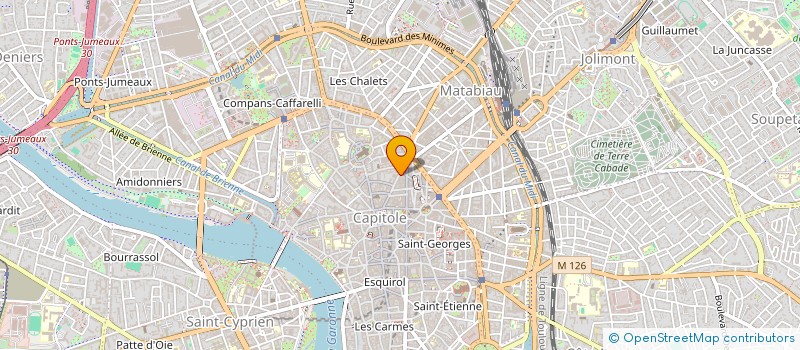 localisation de l'entreprise CLUB MARINE  TOULOUSE