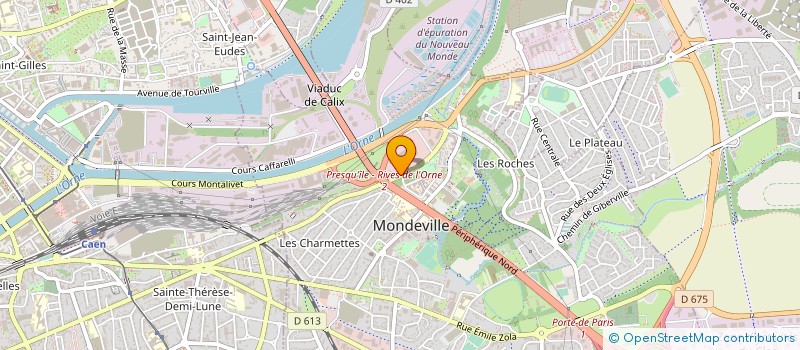 localisation de l'entreprise CLUB MAX GYM à MONDEVILLE