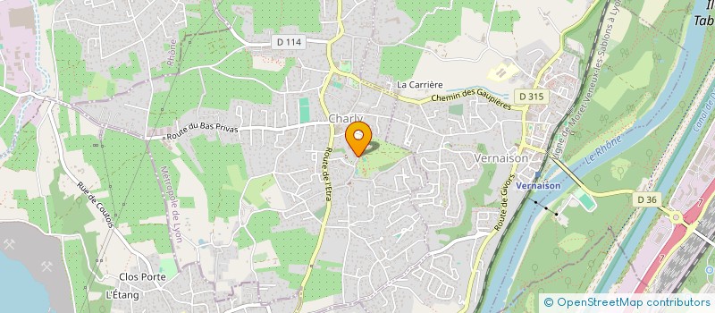 localisation de l'entreprise CLUB MELCHIOR  CHARLY