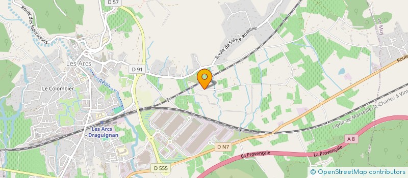 localisation de l'entreprise CLUB MER LOISIRS SPORTIFS (CMLS)  LES ARCS