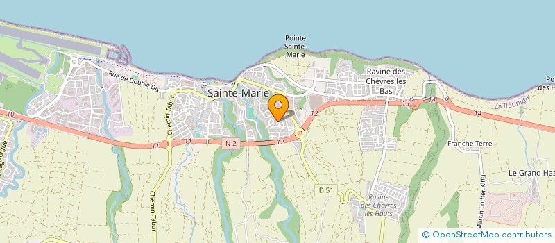 localisation de l'entreprise CLUB MES AMIS à SAINTE-MARIE