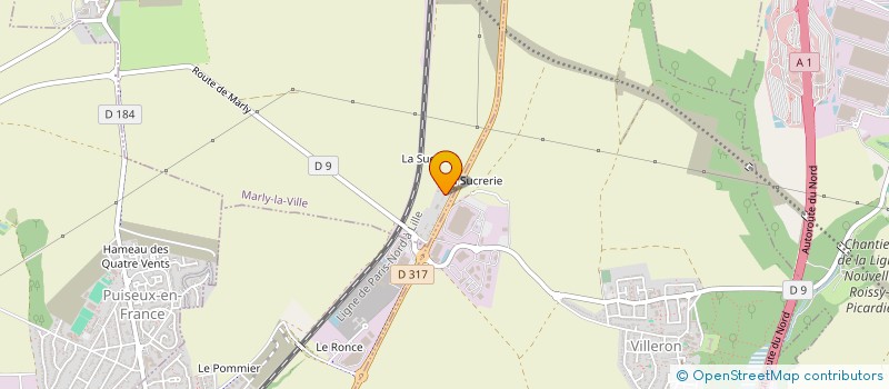 localisation de l'entreprise CLUB MIAOU  MARLY-LA-VILLE