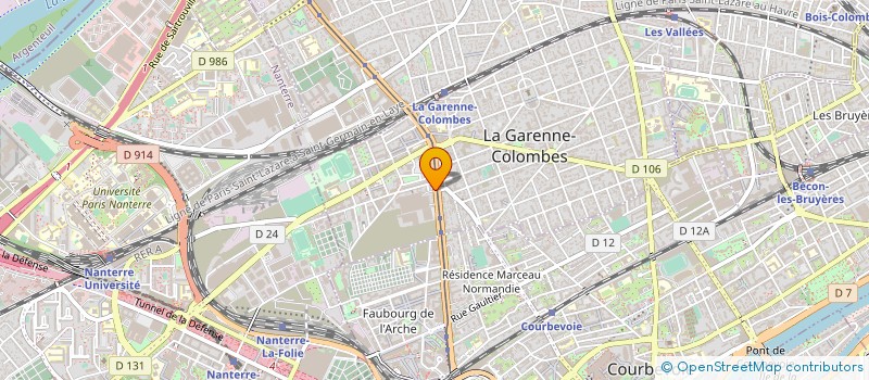 localisation de l'entreprise CLUB MICRO INFORMATIQUE DE CHARLEBOURG à LA GARENNE-COLOMBES