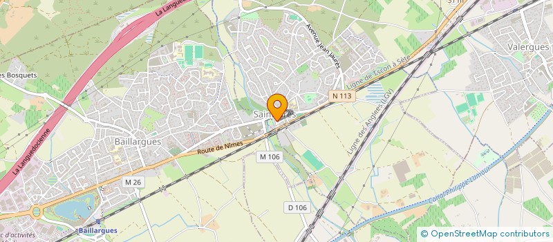 localisation de l'entreprise CLUB MICRO INFORMATIQUE DE ST BRES  SAINT-BRES