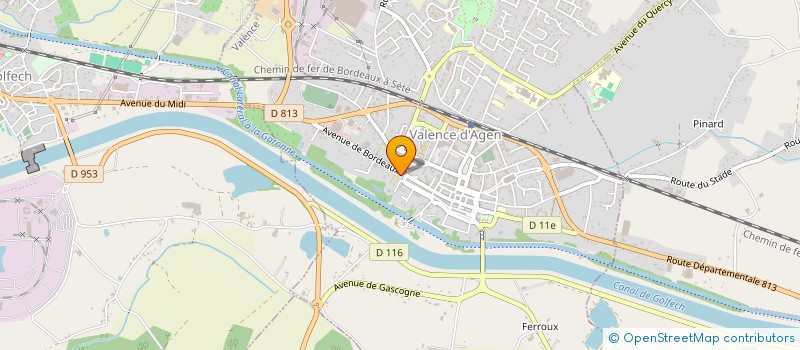 localisation de l'entreprise CLUB MICROTEL ADEMIR à VALENCE