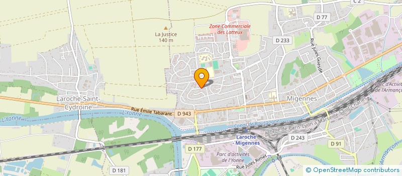 localisation de l'entreprise CLUB MODELISME 89 COIGNET GROUPE RECONSTITU 1ER BATAILLON 1ER REGIM GRENADIERS A PIED VIEILLE GARDE 1ER EMPIRE à MIGENNES