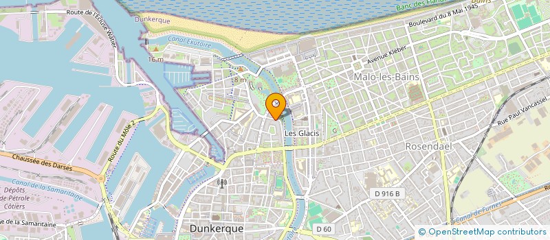 localisation de l'entreprise CLUB MODELISTE DUNKERQUOIS à DUNKERQUE
