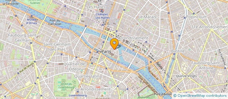 localisation de l'entreprise CLUB MOTOCYCLISTE DE LA POLICE NATIONALE PARIS  PARIS