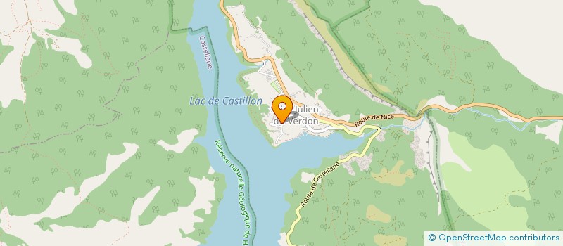 localisation de l'entreprise CLUB MOTONAUTIQUE DU LAC DE CASTILLON  SAINT-JULIEN-DU-VERDON