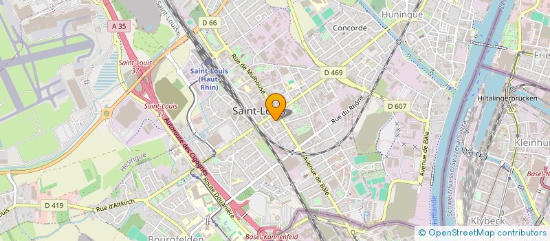 localisation de l'entreprise CLUB MOUCHE DE SAINT LOUIS  SAINT-LOUIS