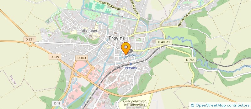 localisation de l'entreprise CLUB MOUCHE PROVINOIS à PROVINS