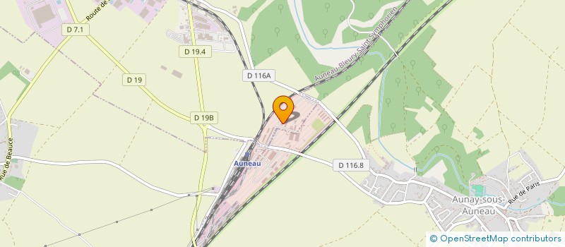 localisation de l'entreprise CLUB MRE LAVIVANCE à AUNAY-SOUS-AUNEAU