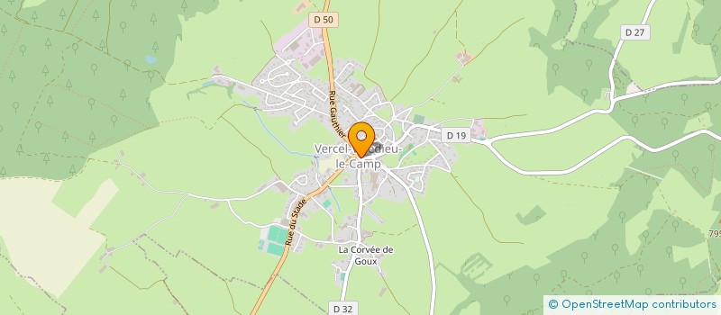 localisation de l'entreprise CLUB MULTIMEDIA VERCEL à VERCEL-VILLEDIEU-LE-CAMP