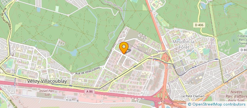 localisation de l'entreprise CLUB MURAT à VELIZY-VILLACOUBLAY