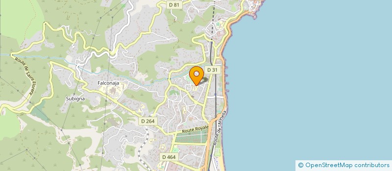 localisation de l'entreprise CLUB MUTUALI SPORT CULTUR LOISIR VACANCE à BASTIA