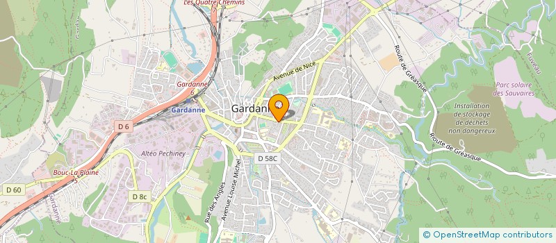 localisation de l'entreprise CLUB NATATION GARDANNE à GARDANNE