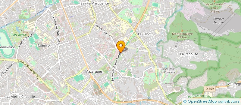 localisation de l'entreprise CLUB NATIONAL DE BOXE AMERICAINE à MARSEILLE