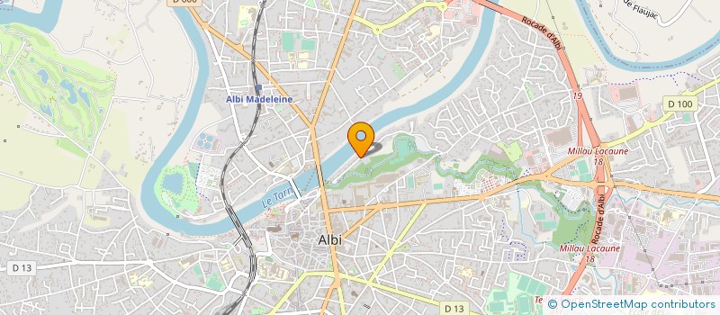 localisation de l'entreprise CLUB NAUTIQUE ALBIGEOIS à ALBI