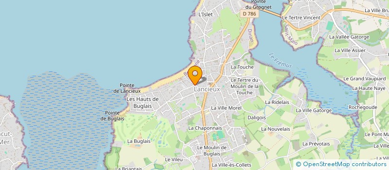 localisation de l'entreprise CLUB NAUTIQUE DE LANCIEUX à LANCIEUX