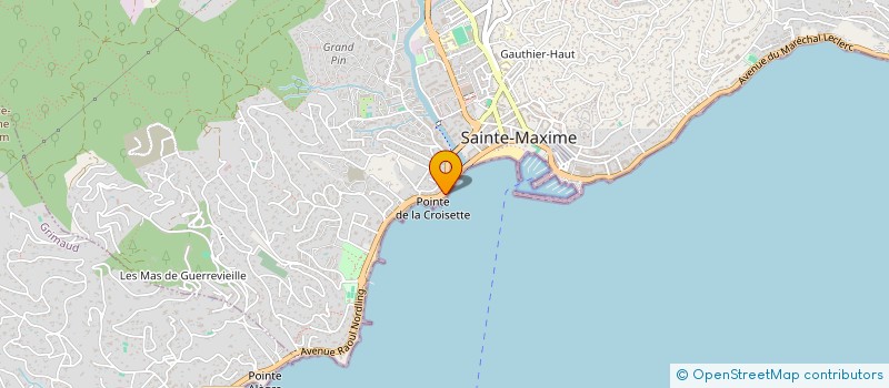 localisation de l'entreprise CLUB NAUTIQUE DE STE MAXIME à SAINTE-MAXIME