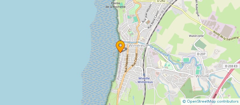 localisation de l'entreprise CLUB NAUTIQUE DE WIMEREUX à WIMEREUX