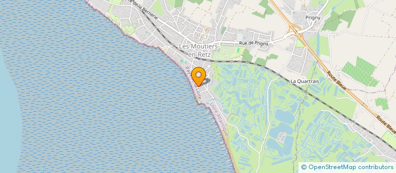 localisation de l'entreprise CLUB NAUTIQUE DES MOUTIERS EN RETZ  LES MOUTIERS-EN-RETZ