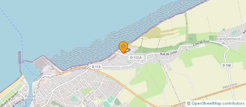 localisation de l'entreprise CLUB NAUTIQUE DIEPPOIS à DIEPPE