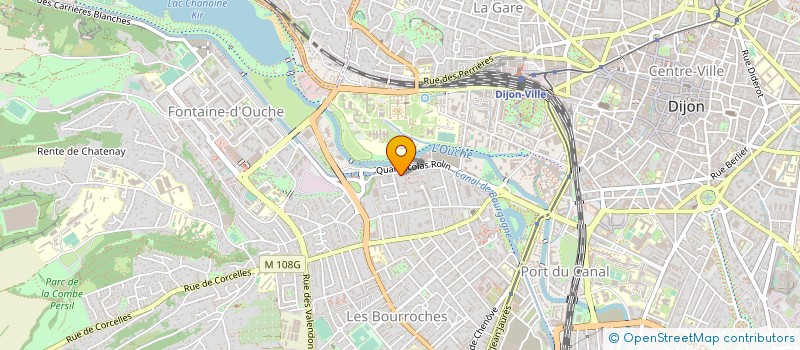 localisation de l'entreprise CLUB NAUTIQUE DIJON BOURGOGNE  DIJON