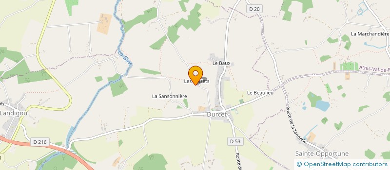 localisation de l'entreprise CLUB NAUTIQUE FLERIEN à FLERS