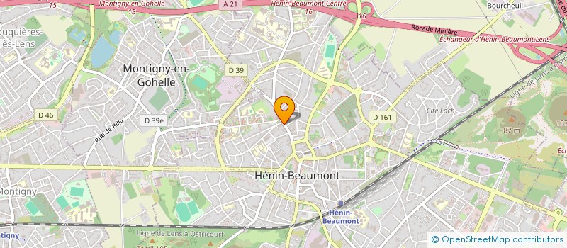localisation de l'entreprise CLUB NAUTIQUE HENINOIS à HENIN-BEAUMONT