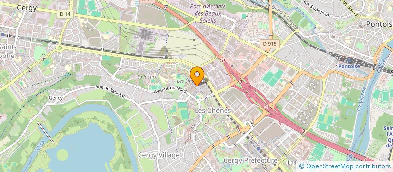 localisation de l'entreprise CLUB NGUYEN TAN  CERGY