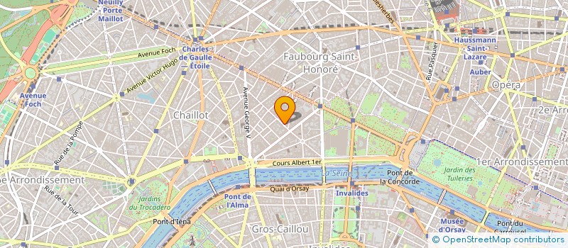 localisation de l'entreprise CLUB NOS 1 ASS AUDIT EUROP 1  PARIS