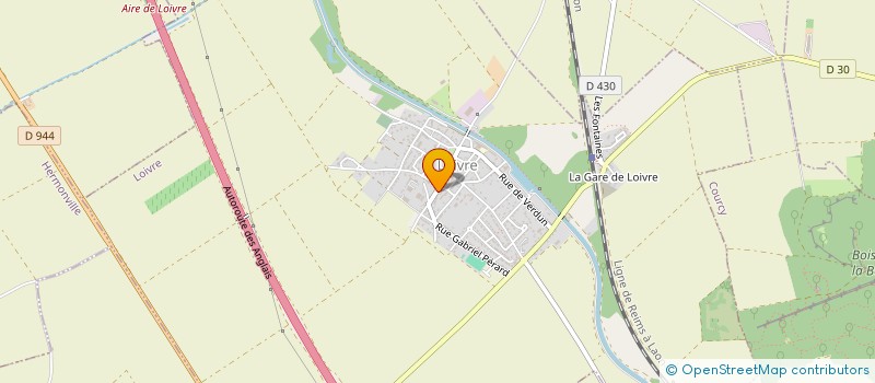 localisation de l'entreprise CLUB NOTRE PLAISIR  SAINT-THIERRY