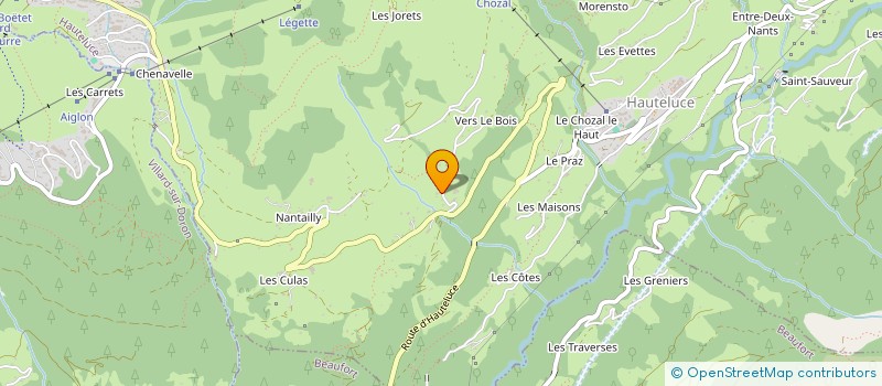 localisation de l'entreprise CLUB NOUNOURS à HAUTELUCE