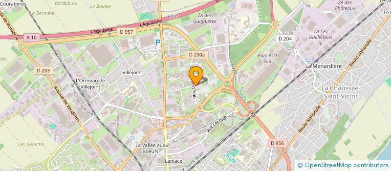 localisation de l'entreprise CLUB NOUVEAU COMMERCE  BLOIS