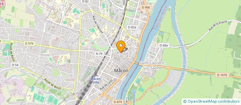 localisation de l'entreprise CLUB NUMISMATIQUE DE MACON ET SA REGION à MACON