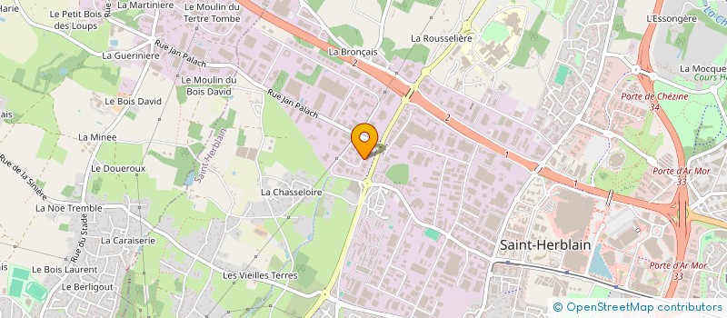 localisation de l'entreprise CLUB OCEANE à SAINT-HERBLAIN