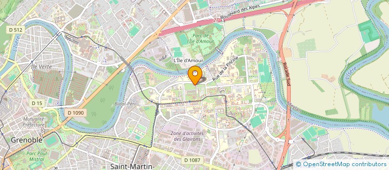 localisation de l'entreprise CLUB OENOLOGIE DE L'INP GRENOBLE  SAINT-MARTIN-D'HERES