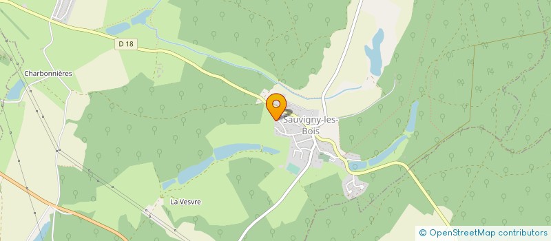 localisation de l'entreprise CLUB OENOLOGIE SAUVIGNY à SAUVIGNY-LES-BOIS
