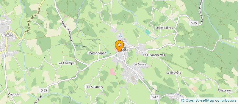 localisation de l'entreprise CLUB OMNISPORT INTER-COMMUNAL à LAPTE