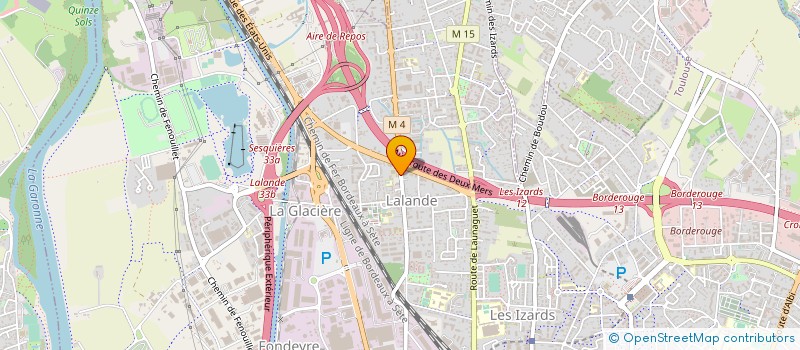 localisation de l'entreprise CLUB OMNISPORT LALANDE-TOULOUSE à TOULOUSE