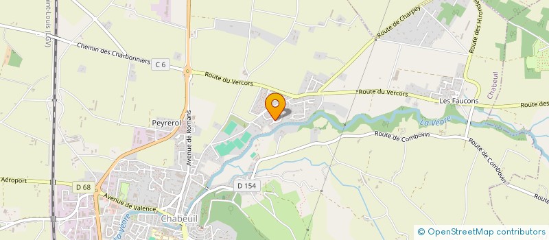 localisation de l'entreprise CLUB OMNISPORT LES BLAIREAUX  PEYRUS