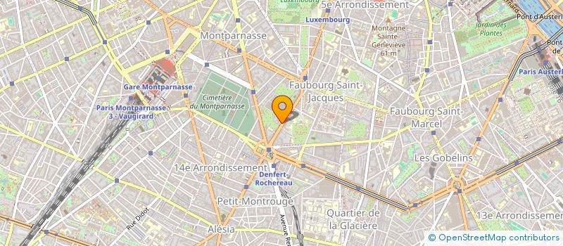 localisation de l'entreprise CLUB OMNISPORT PARISIEN AVEUGLES AMBLYOPES  PARIS